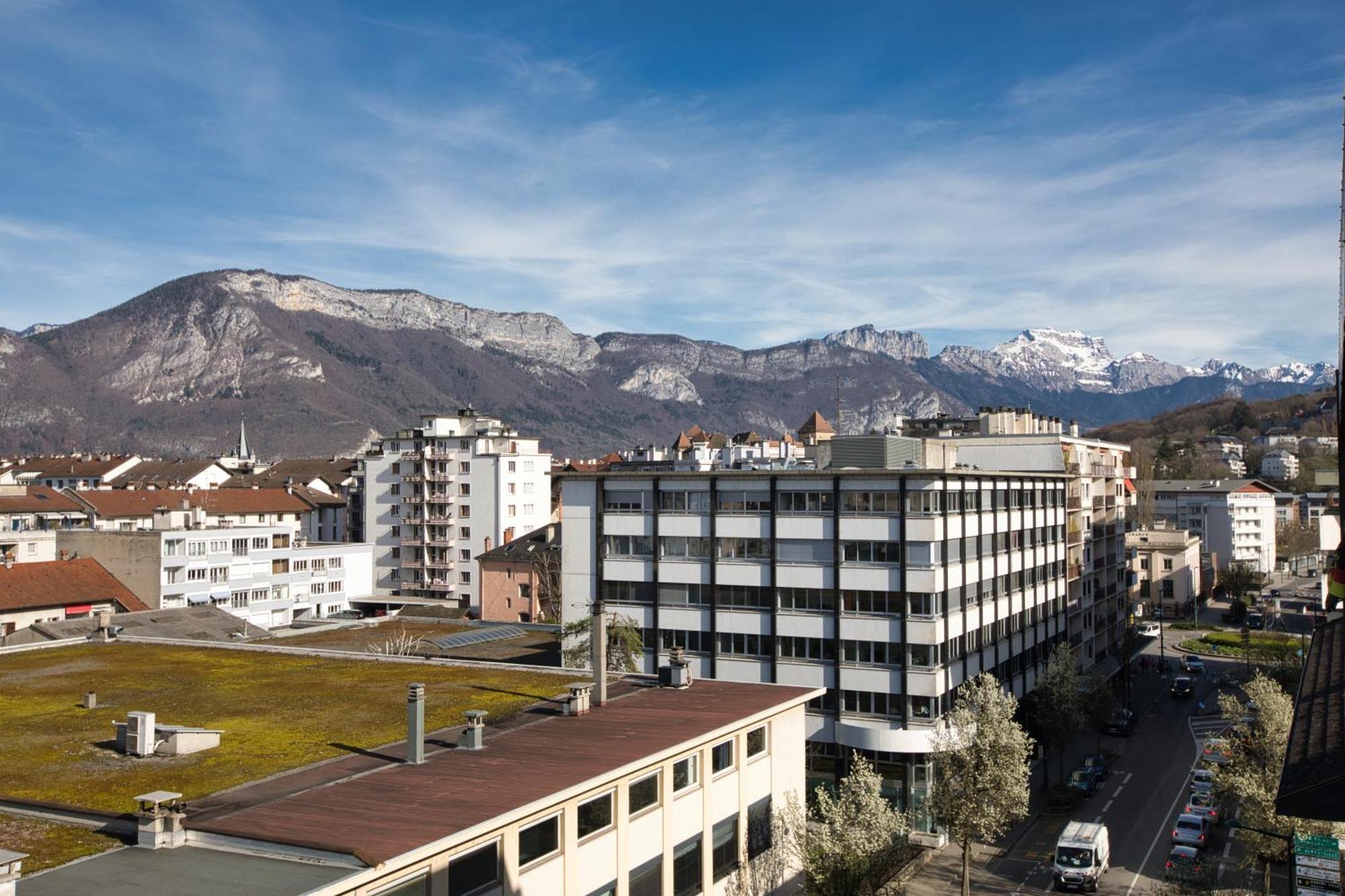 阿讷西Le Sommet Citadin Avec Vue公寓 外观 照片